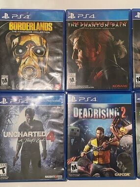 PlayStation PS4 9 games bundle